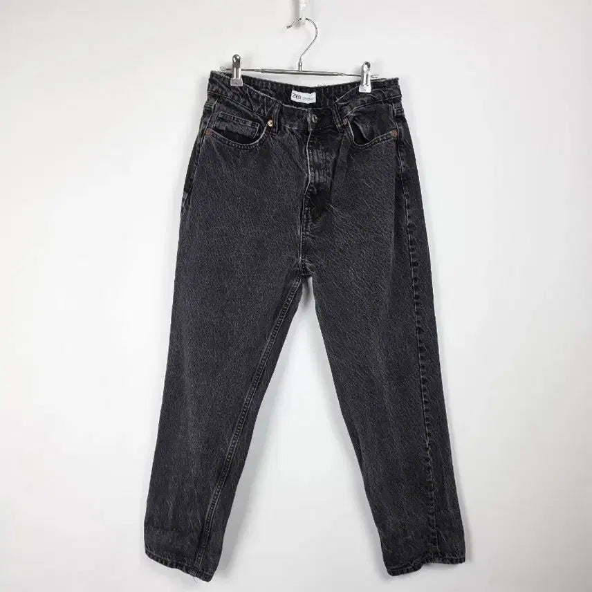 [BUNJANG] ZARA Washed Black Denim Pants (Women&