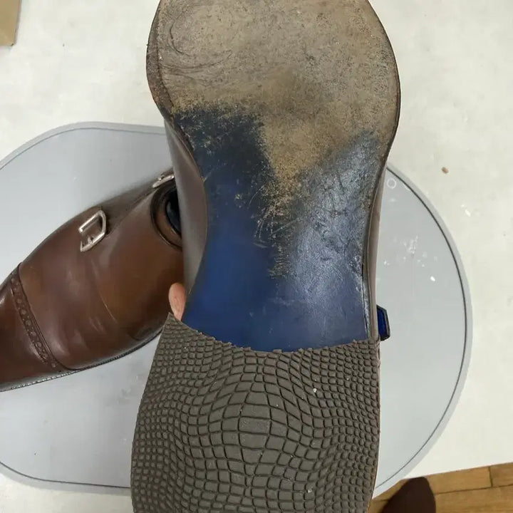 [BUNJANG] Gaziano &amp; Girling Double Monk 8F Shoes / 가지아노걸링 더블몽크 8F