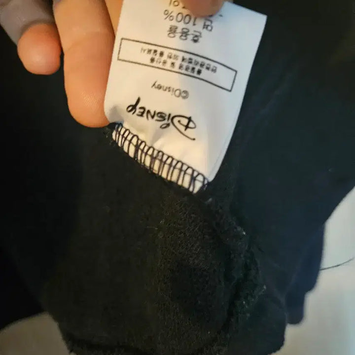 [BUNJANG] Disney Donald Duck Oversized Sweatshirt / 남여공용 디즈니 정품 오버핏 도날드덕 맨투맨 (블랙, F)
