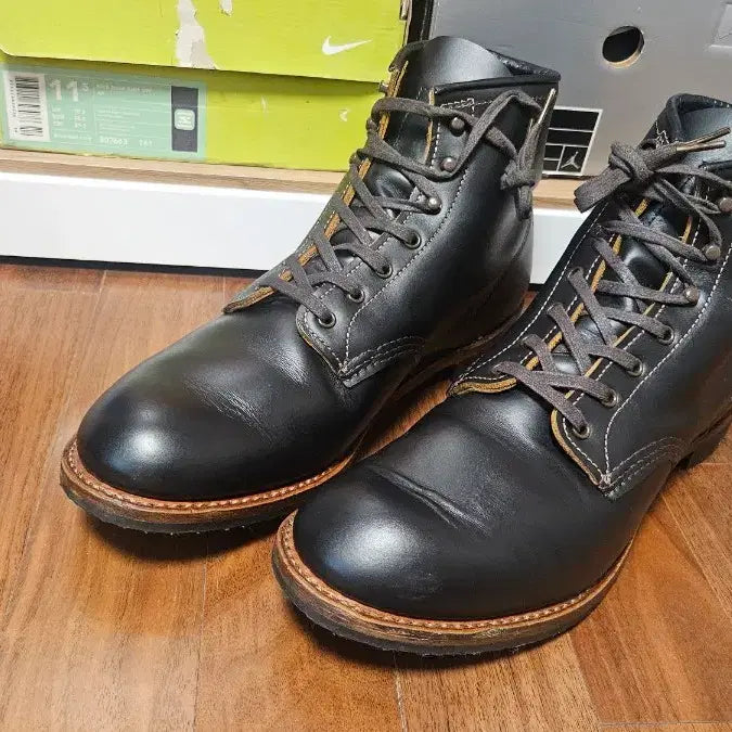 [BUNJANG] Red Wing Beckman 9060 Flatbox Boots / 레드윙 벡맨 9060 플렛박스 11D