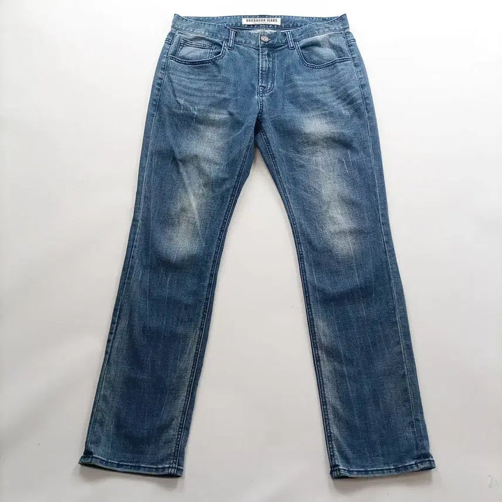 [BUNJANG] Buckaroo B0023 Vintage Wash Straight Leg Denim Pants / 버커루 청바지 사이즈35 일자 빈티지 워싱 남자 남성 데님팬츠 B0023