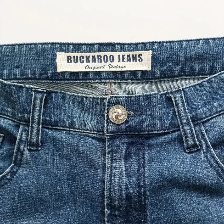 [BUNJANG] Buckaroo B0023 Vintage Wash Straight Leg Denim Pants / 버커루 청바지 사이즈35 일자 빈티지 워싱 남자 남성 데님팬츠 B0023