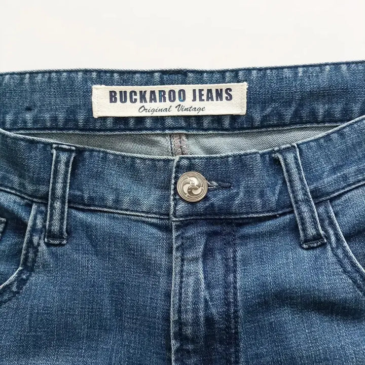 [BUNJANG] Buckaroo B0023 Vintage Wash Straight Leg Denim Pants / 버커루 청바지 사이즈35 일자 빈티지 워싱 남자 남성 데님팬츠 B0023