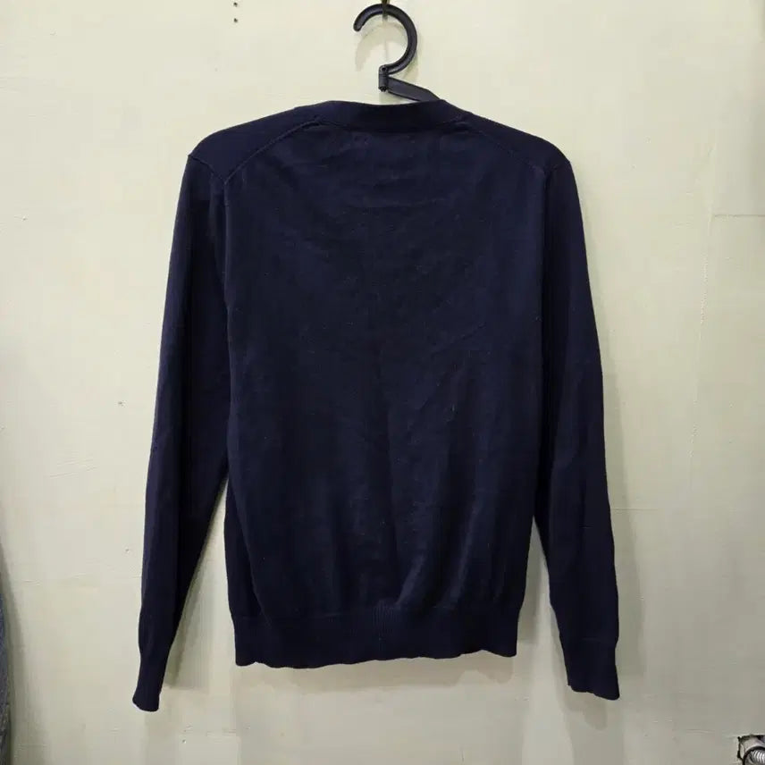 [BUNJANG] Polo Ralph Lauren Navy Cotton Cardigan / [ L ] 폴로 랄프로렌 네이비 가디건