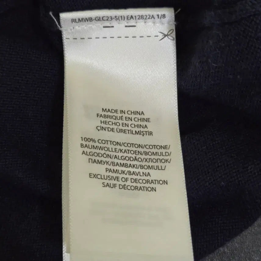 [BUNJANG] Polo Ralph Lauren Navy Cotton Cardigan / [ L ] 폴로 랄프로렌 네이비 가디건