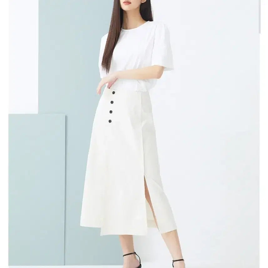 [BUNJANG] MIXXO Pleated Long Skirt / 미쏘 주름변형 롱 스커트 28