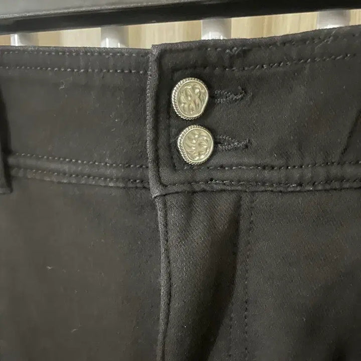 [BUNJANG] Black Slacks Pants (Waist Banding) - Women&