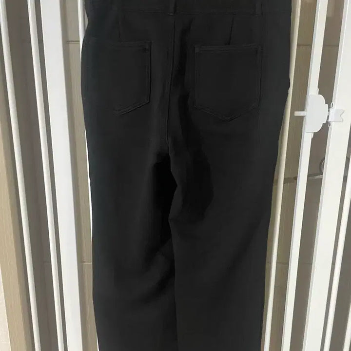 [BUNJANG] Black Slacks Pants (Waist Banding) - Women&