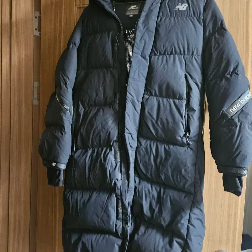 [BUNJANG] New Balance Long Padded Jacket / 뉴발란스 롱패딩