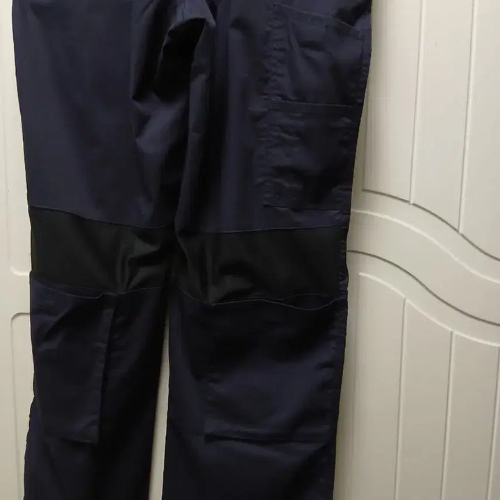 [BUNJANG] Navy Work Pants 110 Size / 작업복 디자인바지 네이비 110사이즈
