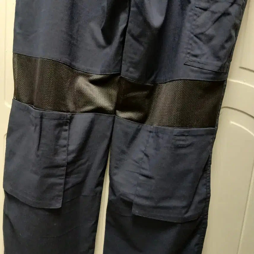 [BUNJANG] Navy Work Pants 110 Size / 작업복 디자인바지 네이비 110사이즈