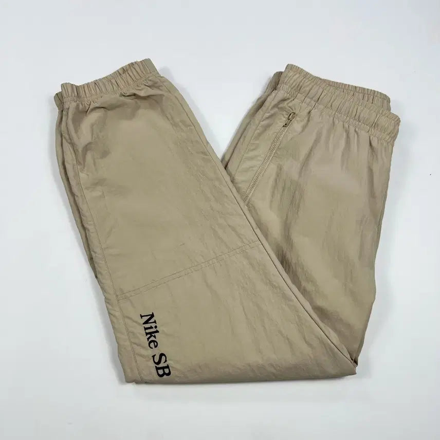 [SOLD OUT] (M) 나이키sb 와이드 우븐 조거팬츠 베이지
