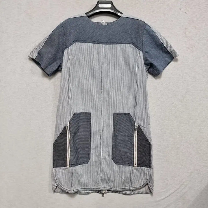 [BUNJANG] Taylor Rebecca Denim Short Sleeve Dress / 테일러레베카 데님 반팔원피스 여55 ㅡ0415