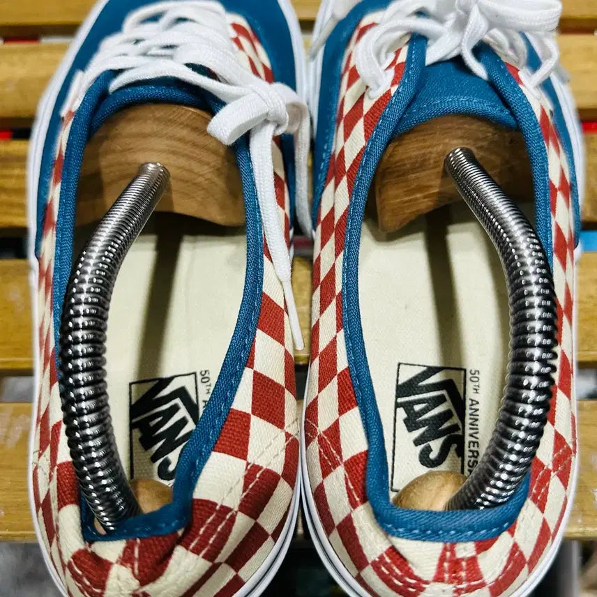 [BUNJANG] Vans Authentic 50th Anniversary Sneakers / 265) 반스 운동화 남성 남자 신발 어센틱 50주년 체커