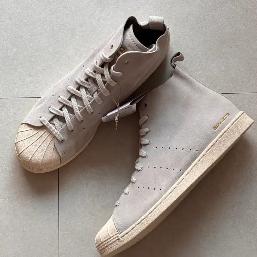 [BUNJANG] Adidas x Wales Bonner Superstar Hi Sneakers / 아디다스 x 웨일즈보너 슈퍼스타 하이 280 새제품