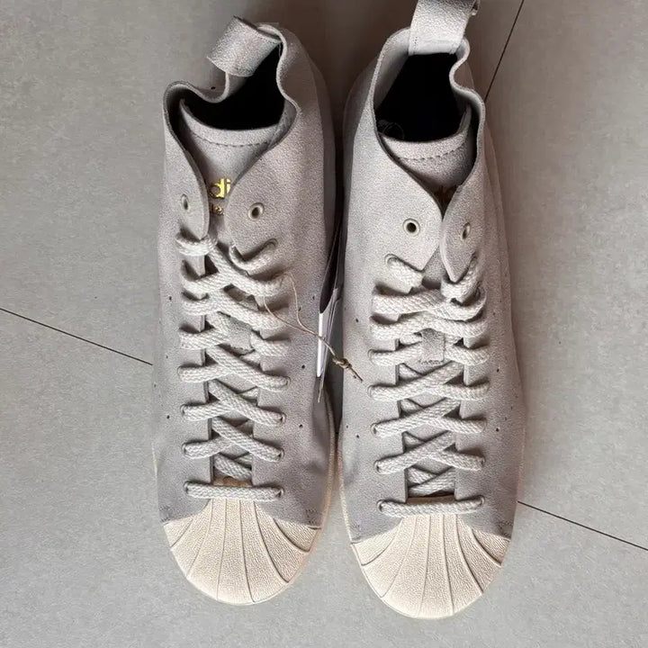 [BUNJANG] Adidas x Wales Bonner Superstar Hi Sneakers / 아디다스 x 웨일즈보너 슈퍼스타 하이 280 새제품
