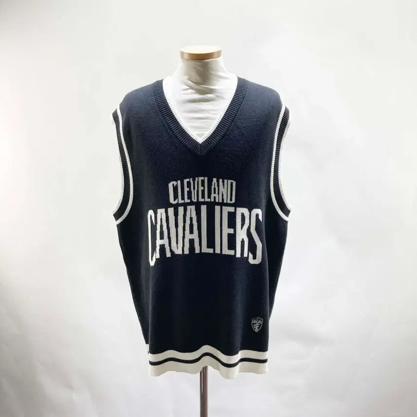 [BUNJANG] NBA Oversized Knit Vest L / NBA 오버핏 니트베스트 L 진스센스