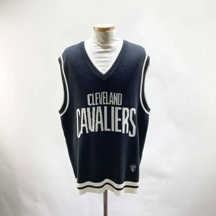 [BUNJANG] NBA Oversized Knit Vest L / NBA 오버핏 니트베스트 L 진스센스