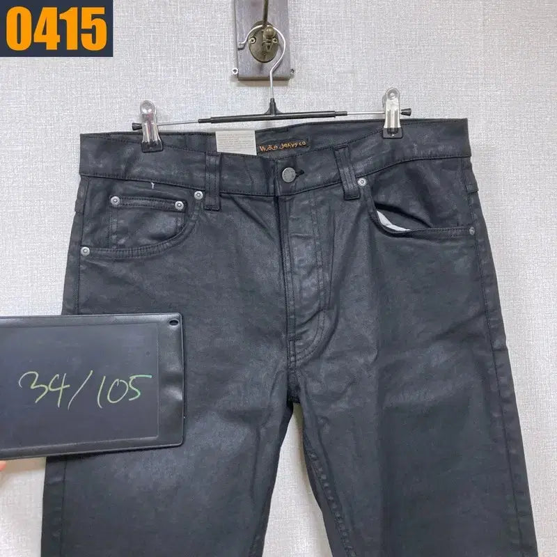 [SOLD OUT] 34 누디진 왁스코팅 팬츠 새상품