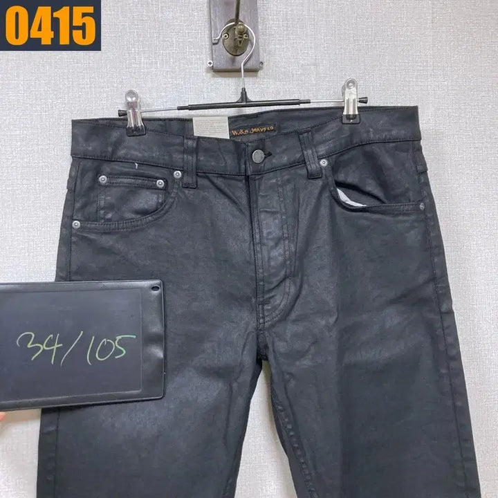 [SOLD OUT] 34 누디진 왁스코팅 팬츠 새상품