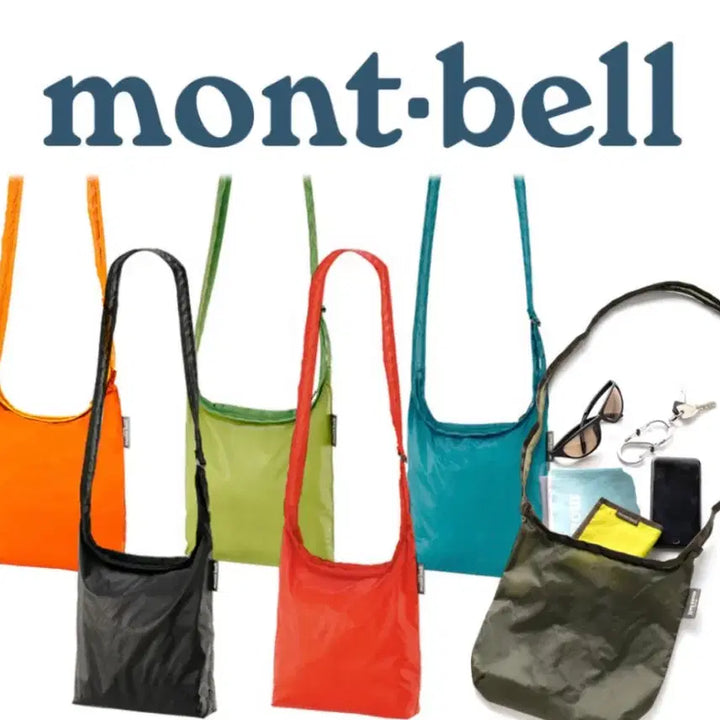 [BUNJANG] Montbell UL Mono Shoulder Bag Pouch S Lightweight Pocketable Bag / [몽벨]UL 모노 숄더백 파우치 m경량 수납 포켓터블 가방