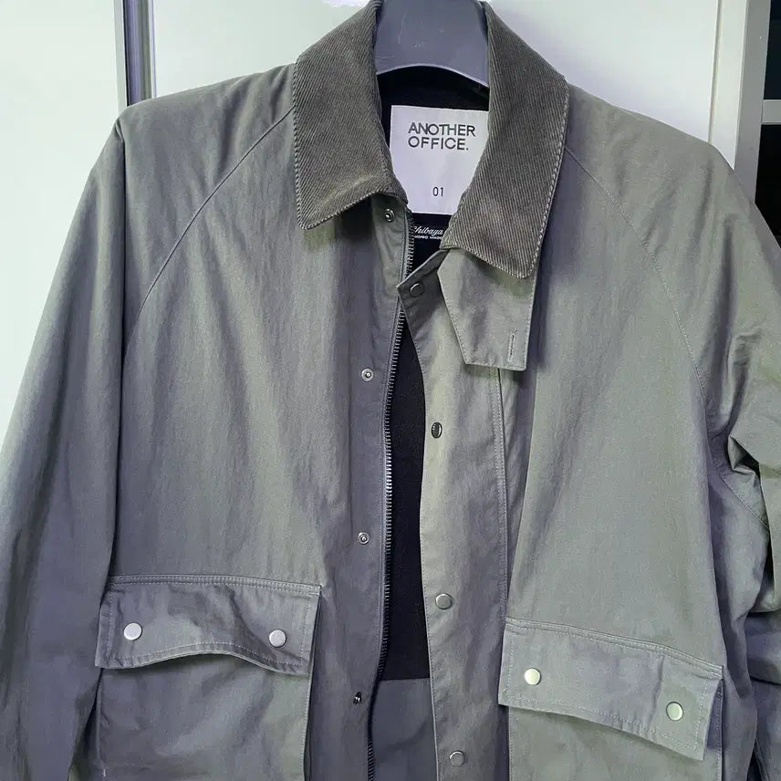 [BUNJANG] Another Office Neo British Jacket (Graphite) / [01]어나더오피스 Neo British Jacket (Graphite)