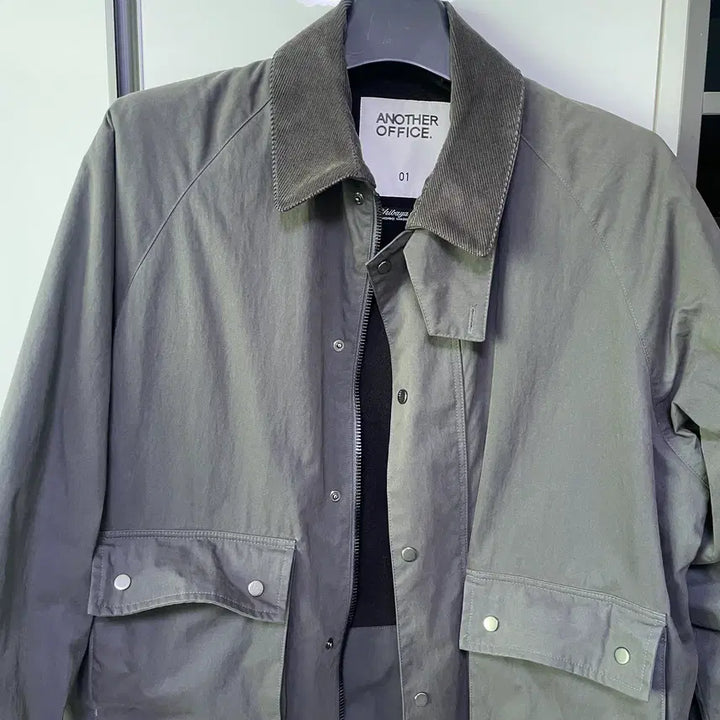 [BUNJANG] Another Office Neo British Jacket (Graphite) / [01]어나더오피스 Neo British Jacket (Graphite)