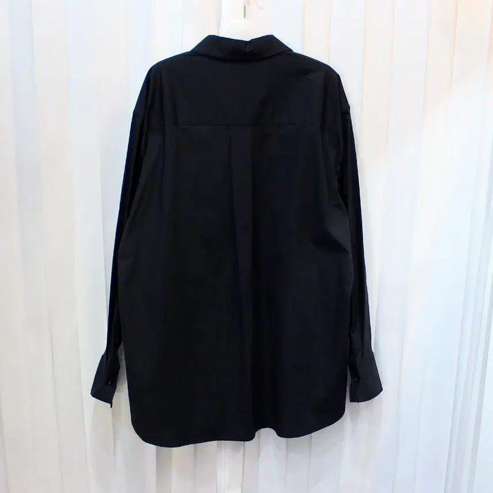 [SOLD OUT] 19s 100 솔리드옴므 블랙 셔츠 b774