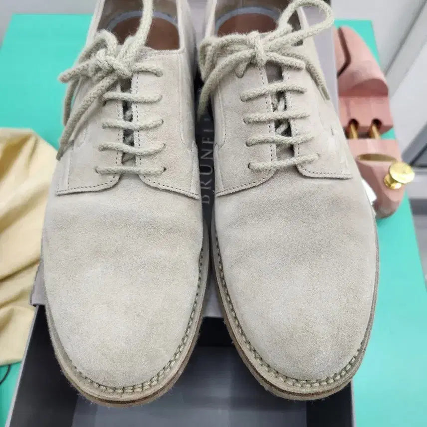 [SOLD OUT] 브루넬로 쿠치넬리 스웨이드 남성 더비슈즈