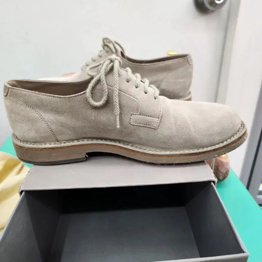 [SOLD OUT] 브루넬로 쿠치넬리 스웨이드 남성 더비슈즈