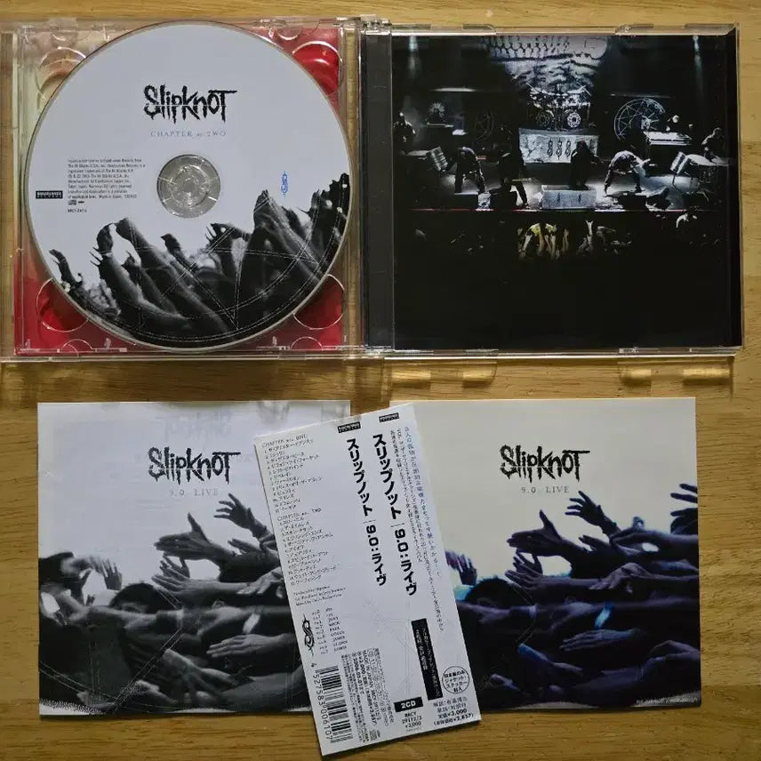 [BUNJANG] Slipknot 9.0 Live 2CD Album / CD 음반 Slipknot 슬립낫 - 9.0 Live  2CD