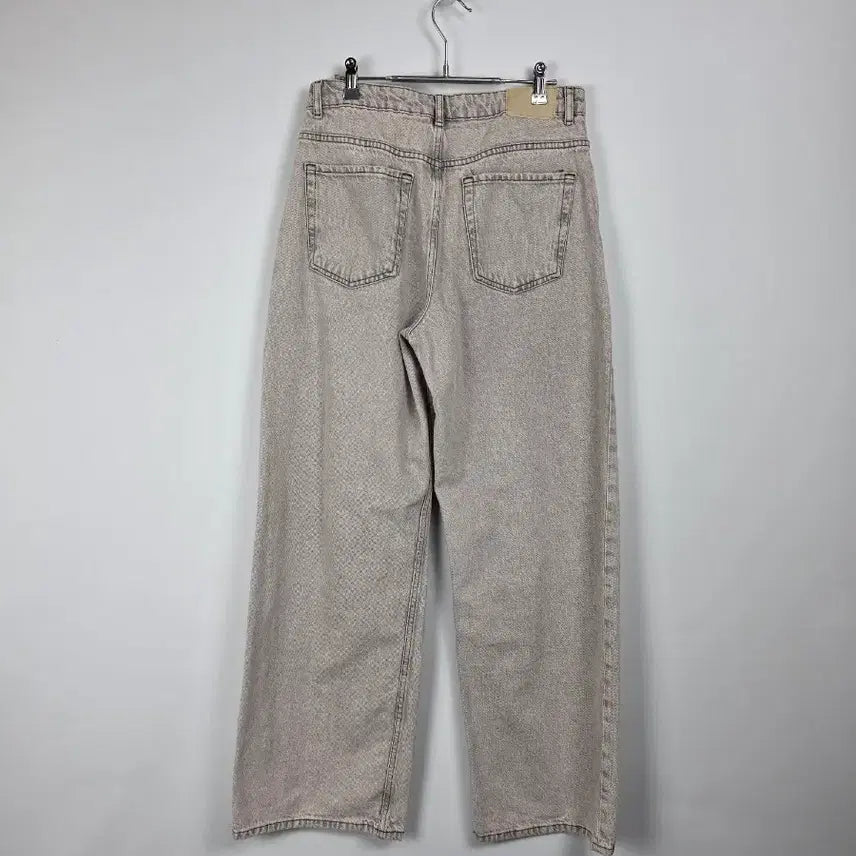 [BUNJANG] ZARA Pink Wide Denim Pants Women&
