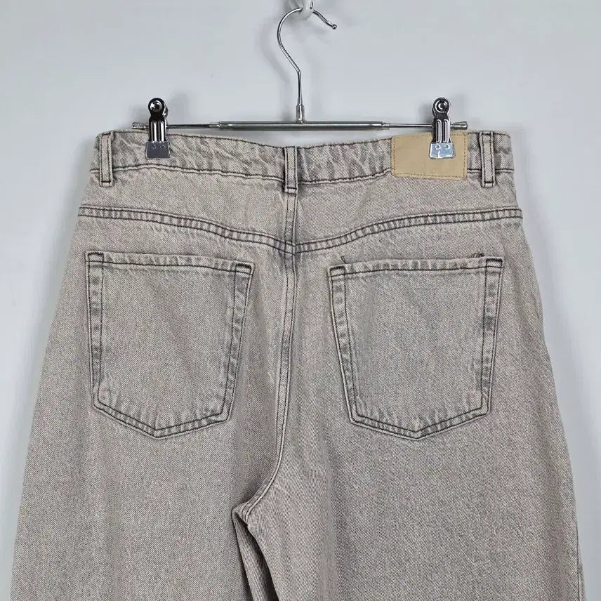 [BUNJANG] ZARA Pink Wide Denim Pants Women&