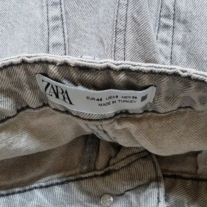 [BUNJANG] ZARA Pink Wide Denim Pants Women&