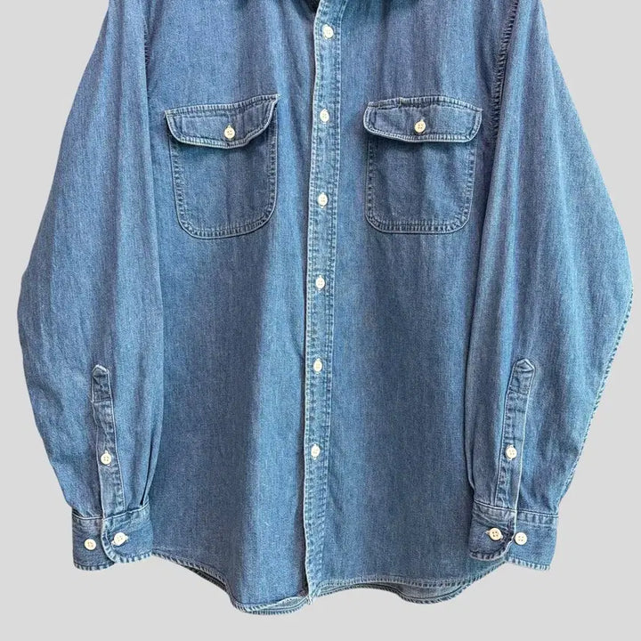 [SOLD OUT] (XL)올드 유니클로 데님셔츠