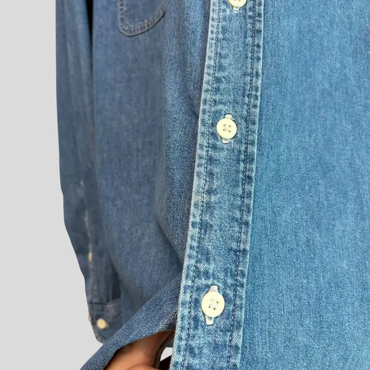 [SOLD OUT] (XL)올드 유니클로 데님셔츠