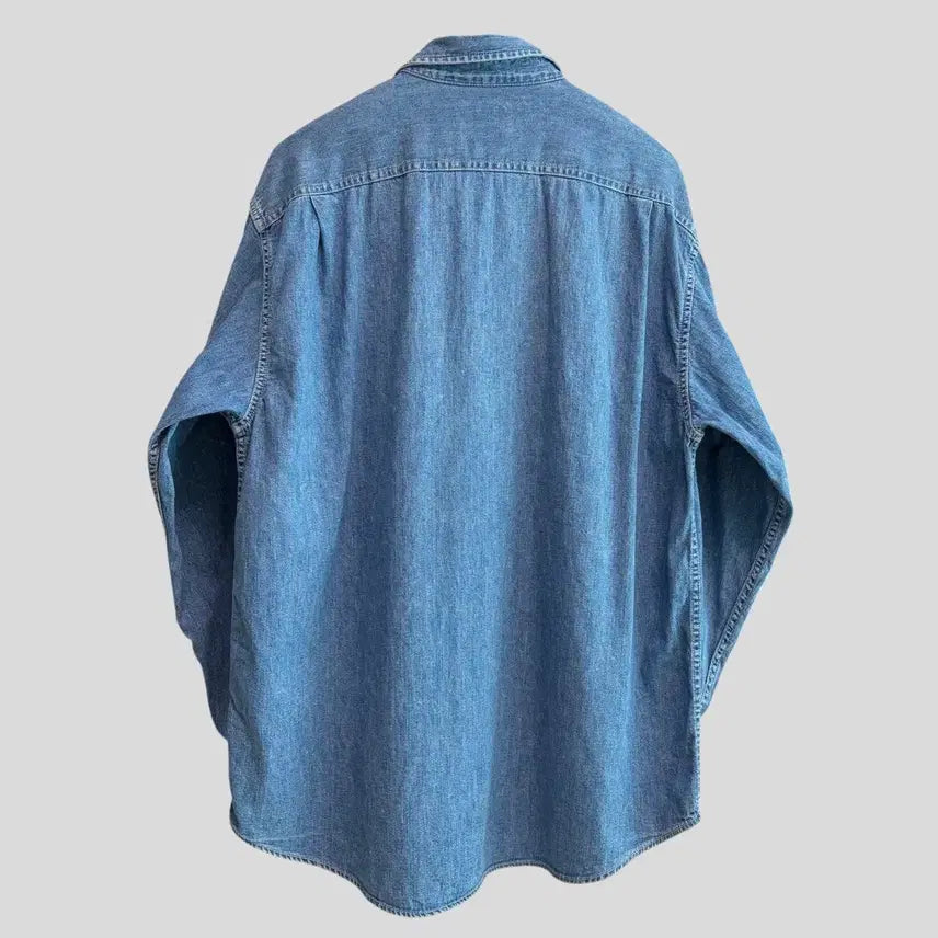 [SOLD OUT] (XL)올드 유니클로 데님셔츠