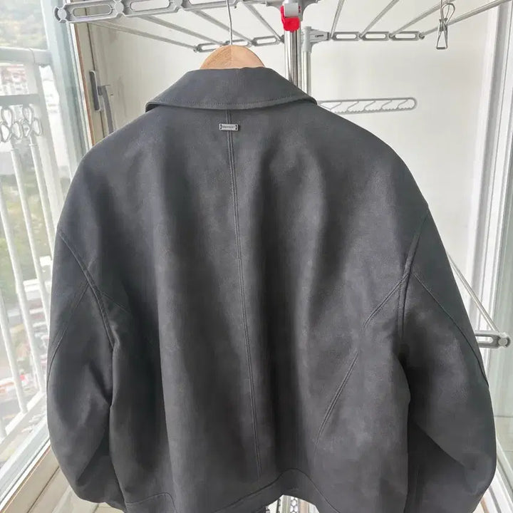 [SOLD OUT] 에잇세컨즈 페이크 레더 라인 자켓 XL