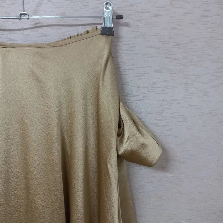 [BUNJANG] Beige Long Skirt for Women / B4-15/베이지 롱스커트 여성