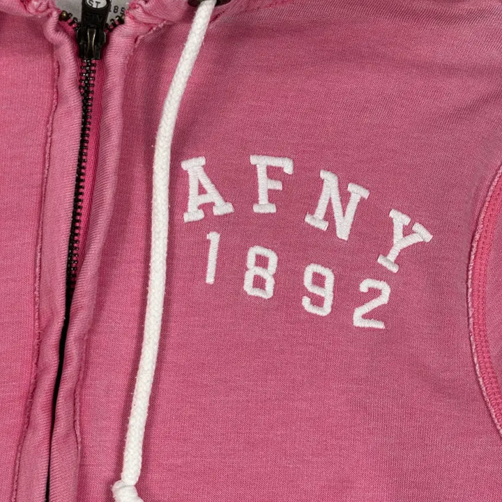 [BUNJANG] Abercrombie &amp; Fitch Original Y2K Hoodie Zip-up / (M) 아베크롬비 오리지널 y2k 후드집업 핑크