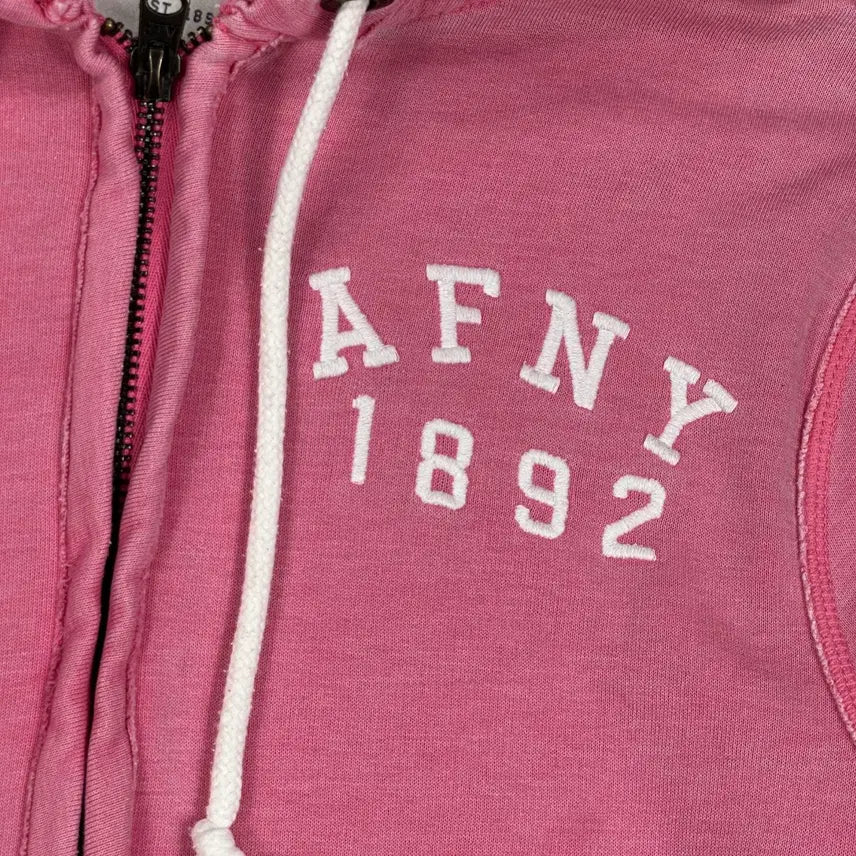 [BUNJANG] Abercrombie &amp; Fitch Original Y2K Hoodie Zip-up / (M) 아베크롬비 오리지널 y2k 후드집업 핑크