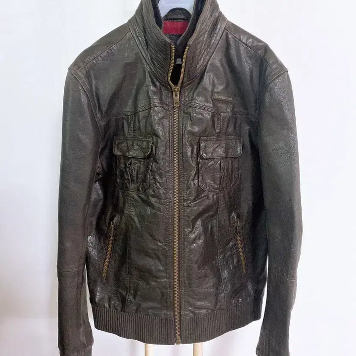 [SOLD OUT] 몽빈티지(100)슈퍼드라이남자빈티지가죽자켓
