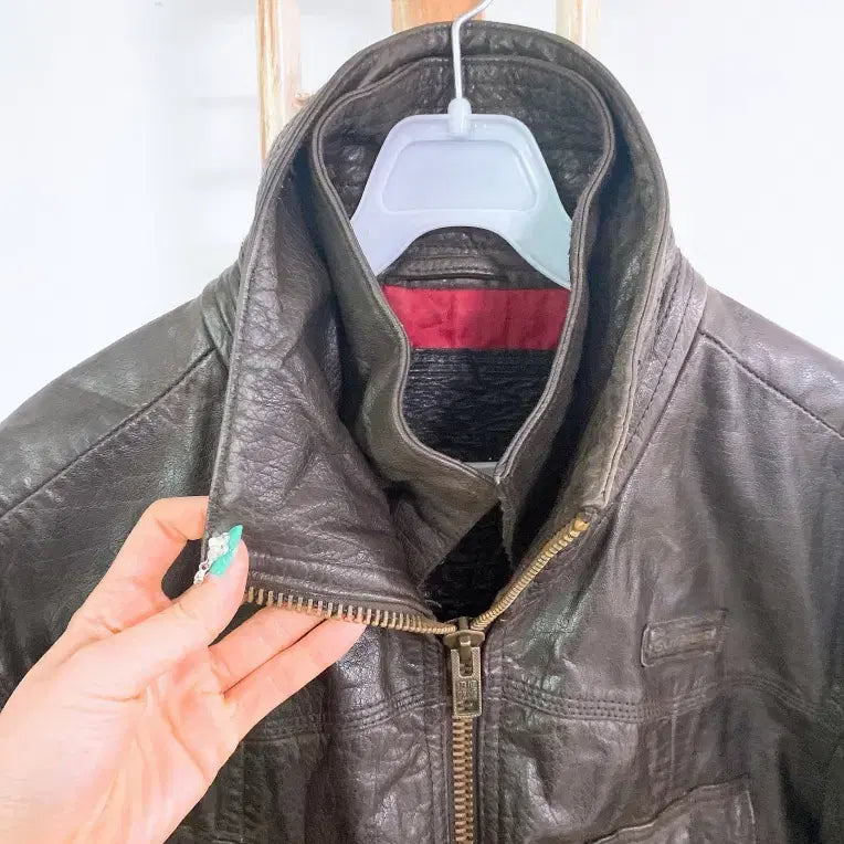 [SOLD OUT] 몽빈티지(100)슈퍼드라이남자빈티지가죽자켓