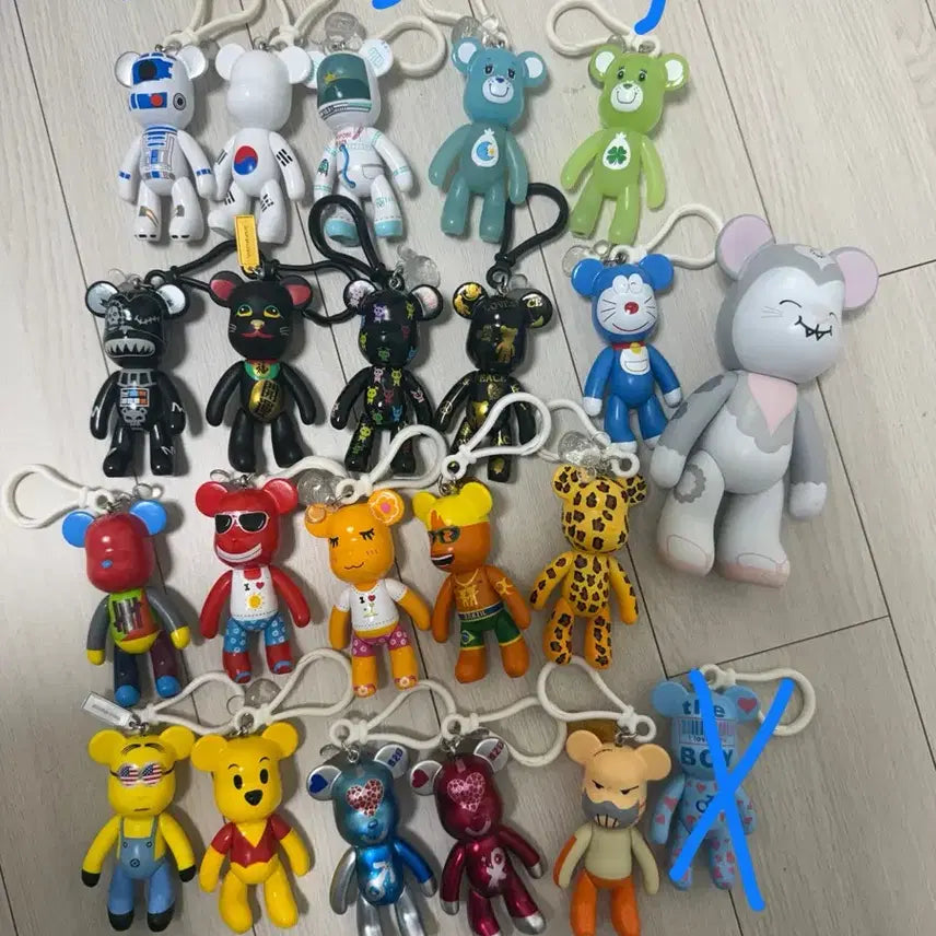 [BUNJANG] Popobe Figure Keyring / 포포베 키링 피규어
