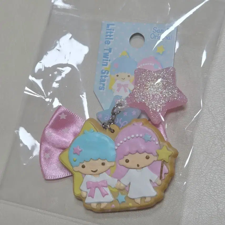 [BUNJANG] Kiki &amp; Lala Little Twin Stars Star Keyring / 고전키키라라 리틀트윈스타 쿠키 별 키링