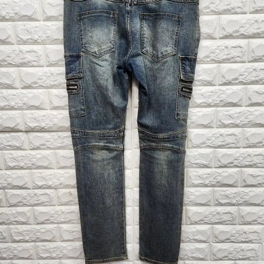 [BUNJANG] Dsquared2 K603 Denim Pants / 디스퀘어드 바이크진 데님팬츠 35인치 k603