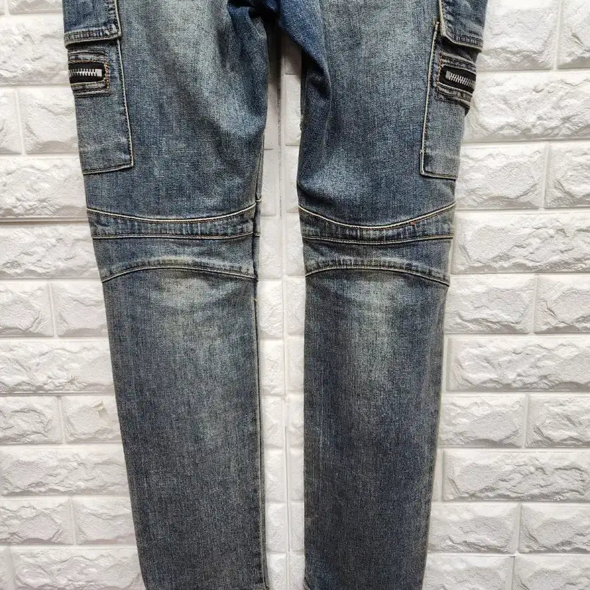 [BUNJANG] Dsquared2 K603 Denim Pants / 디스퀘어드 바이크진 데님팬츠 35인치 k603
