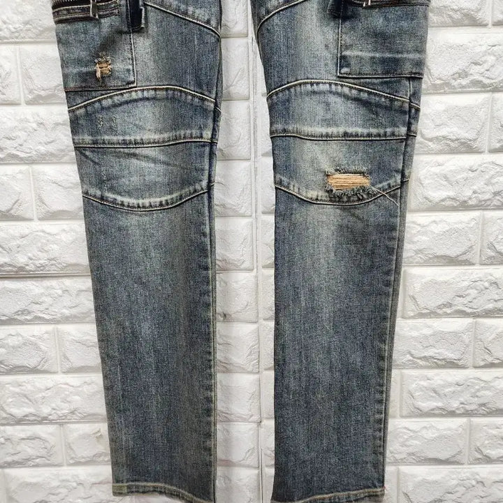 [BUNJANG] Dsquared2 K603 Denim Pants / 디스퀘어드 바이크진 데님팬츠 35인치 k603