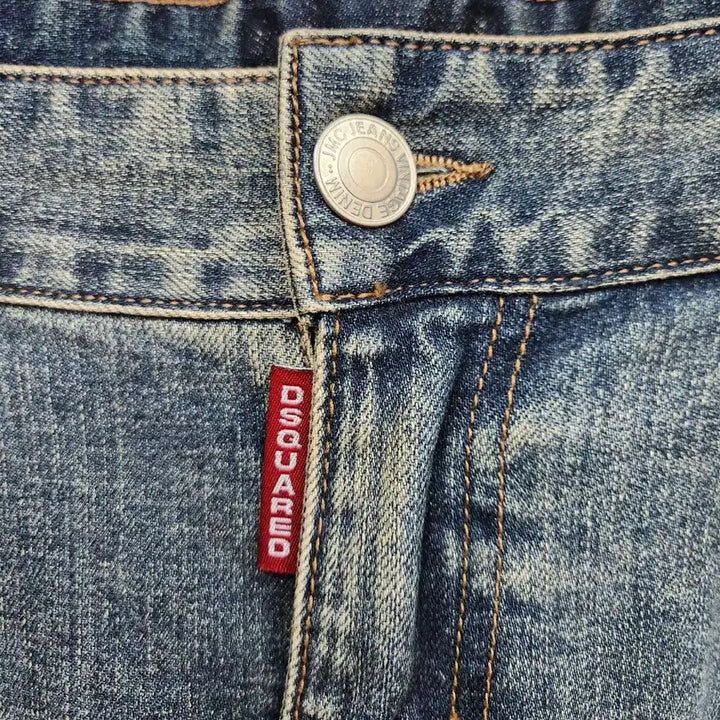 [BUNJANG] Dsquared2 K603 Denim Pants / 디스퀘어드 바이크진 데님팬츠 35인치 k603