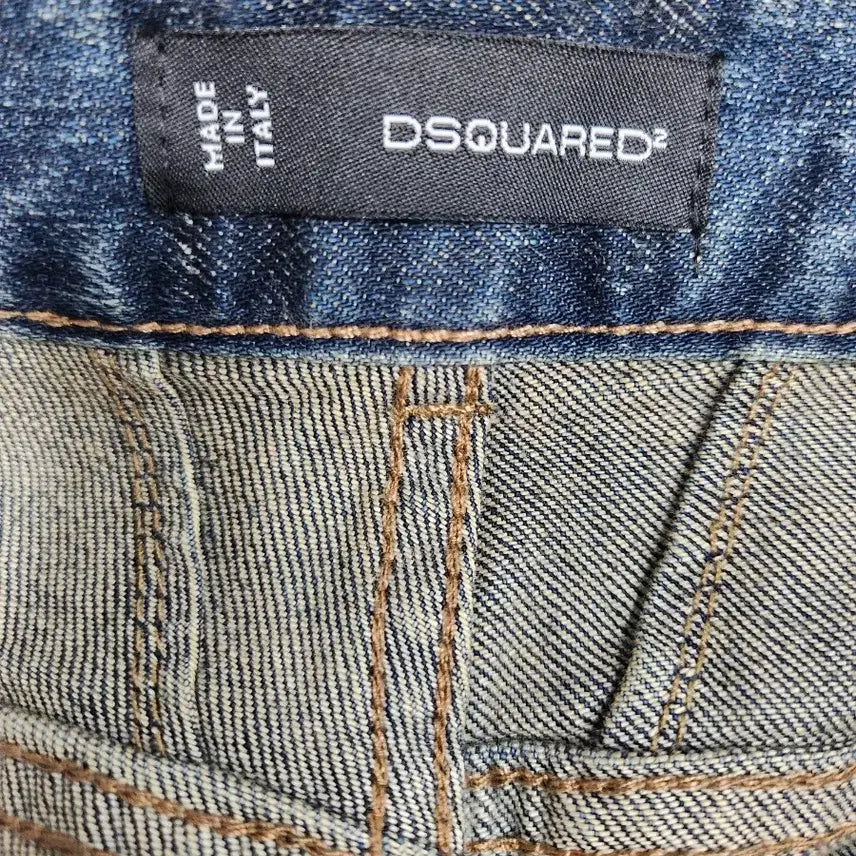 [BUNJANG] Dsquared2 K603 Denim Pants / 디스퀘어드 바이크진 데님팬츠 35인치 k603